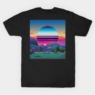 Horizon Synthwave T-Shirt